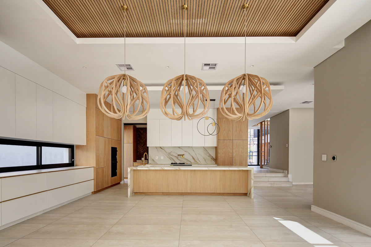 Fluted kitchen